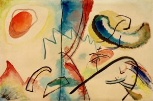Wassily Kandinsky „Improvisation“ 48 x 31 cm