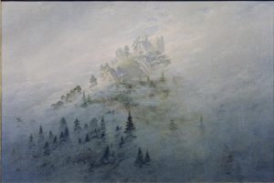 Caspar David Friedrich „Morgennebel im Gebirge“  104 x 71 cm