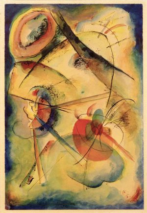 Wassily Kandinsky „Komposition“ 23 x 34 cm