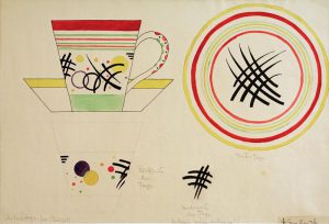 Wassily Kandinsky „Design For A Milk Cup“ 44 x 30 cm