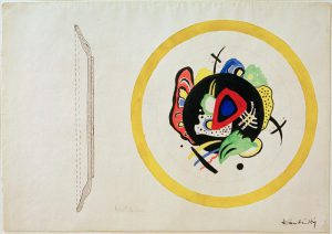 Wassily Kandinsky „Design For A Fruit Dish“ 44 x 30 cm