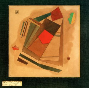 Wassily Kandinsky „Redn A Square“ 34 x 34 cm