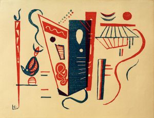 Wassily Kandinsky „Holzschnitt Für Siecle“ 28 x 21 cm