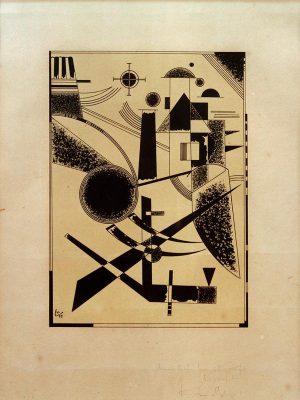 Wassily Kandinsky „Lithographie“ 19 x 26 cm