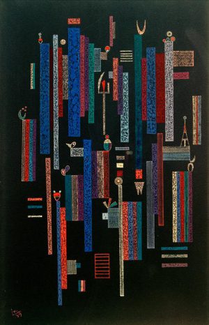 Wassily Kandinsky „Jeu Deserticales“ 32 x 49 cm