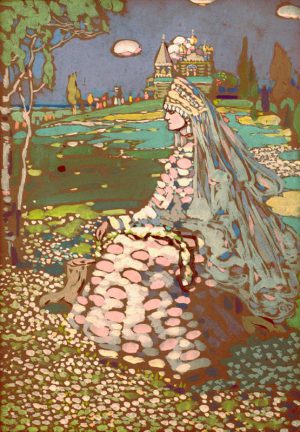 Wassily Kandinsky „Die Braut“ 29 x 41 cm