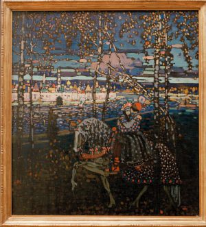 Wassily Kandinsky „Reitendes Paar“ 50 x 55 cm