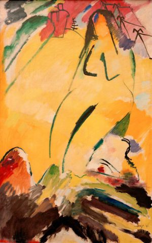 Wassily Kandinsky „Akt“ 99 x 147 cm