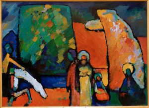 Wassily Kandinsky „Improvisation Trauermarsch“ 130 x 94 cm