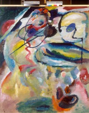 Wassily Kandinsky „Picture With A Circle“ 111 x 139 cm