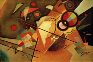 Wassily Kandinsky „Gelbe Spitze“ 65 x 47 cm