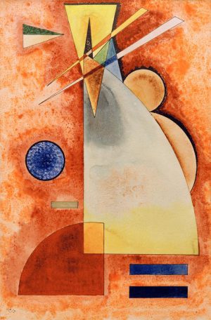 Wassily Kandinsky „Ineinander“ 32 x 48 cm