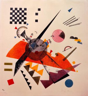 Wassily Kandinsky „Orange“ 38 x 40 cm