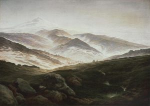 Caspar David Friedrich „Erinnerung an das Riesengebirge“  102 x 73 cm