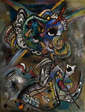 Wassily Kandinsky „Dämmerung“ 69 x 91 cm