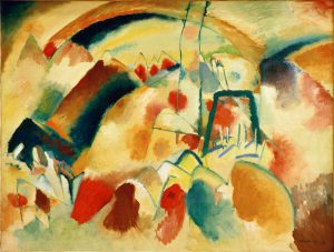 Wassily Kandinsky „Landschaft Mit Kirche“ 100 x 78 cm