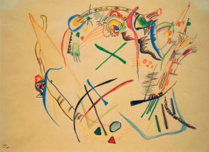 Wassily Kandinsky „Skizze“ 33 x 25 cm