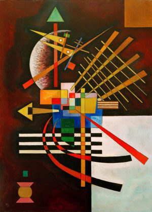 Wassily Kandinsky „Oben Und Links“ 50 x 70 cm