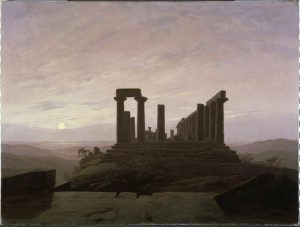 Caspar David Friedrich „Junotempel in Agrigent“  72 x 54 cm