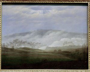 Caspar David Friedrich „Nebel im Elbtal“  42 x 33 cm