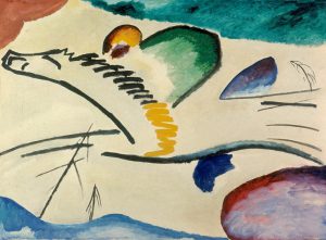 Wassily Kandinsky „Lyrisches“ 130 x 94 cm