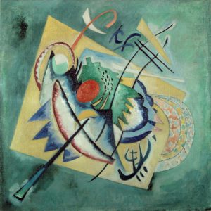 Wassily Kandinsky „Rotes Oval“ 71 x 71 cm