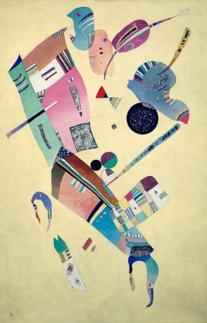 Wassily Kandinsky „Moderation“ 64 x 100 cm