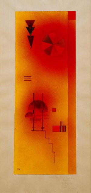 Wassily Kandinsky „Ohne Titel“ 19 x 49 cm