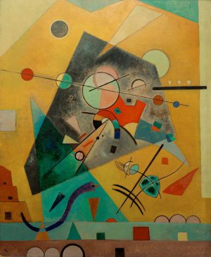 Wassily Kandinsky „Stille Harmonie“ 45 x 66 cm