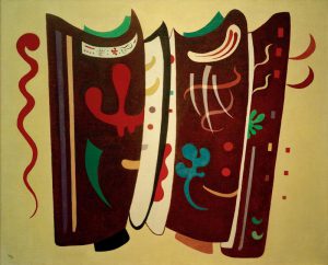Wassily Kandinsky „Brun Supplemente“ 100 x 81 cm
