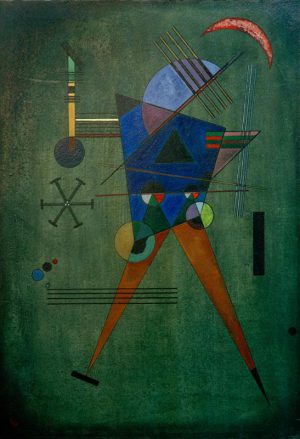 Wassily Kandinsky „Schwarzes Dreieck“ 53 x 79 cm