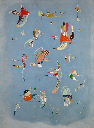 Wassily Kandinsky „Himmelblau“ 73 x 100 cm