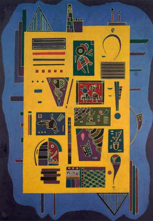 Wassily Kandinsky „Ein Konglomerat“ 42 x 58 cm