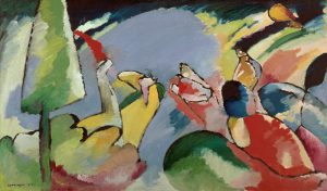 Wassily Kandinsky „Improvisation“ 125 x 73 cm