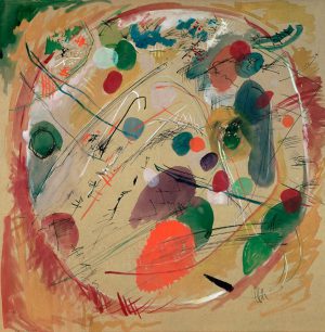 Wassily Kandinsky „Im Kreis“ 49 x 49 cm