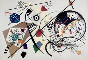 Wassily Kandinsky „Durchgehender Strich“ 201 x 140 cm