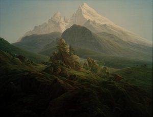 Caspar David Friedrich „Der Watzmann“  120 x 92 cm