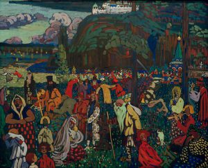 Wassily Kandinsky „Das Bunte Leben“ 162 x 130 cm