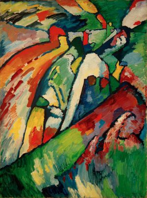 Wassily Kandinsky „Improvisation Sturm“ 97 x 131 cm