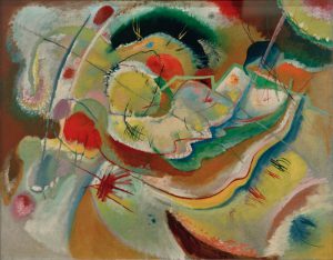 Wassily Kandinsky „Kleines Bild Mit Gelb“ 100 x 78 cm