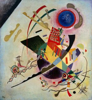 Wassily Kandinsky „Blauer Kreis“ 99 x 109 cm