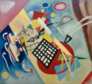 Wassily Kandinsky „Schwarzer Raster“ 106 x 96 cm