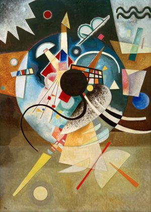 Wassily Kandinsky „Ein Zentrum“ 99 x 140 cm