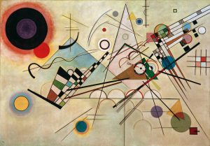 Wassily Kandinsky „Komposition“ 201 x 140 cm