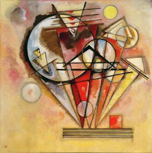 Wassily Kandinsky „Auf Spitzen“ 140 x 140 cm