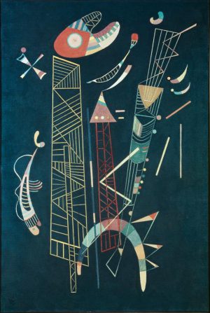 Wassily Kandinsky „Construction Legere“ 50 x 72 cm