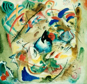 Wassily Kandinsky “Träumerische Improvisation” 80 x 78 cm