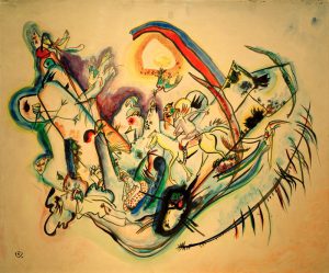 Wassily Kandinsky “Feuervogel” 80 x 66 cm