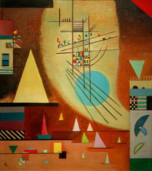 Wassily Kandinsky “Verstummen” 71 x 80 cm