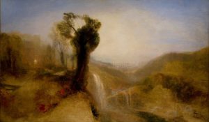 William Turner „Südliche Landschaft mit Aquädukt und Wasserfall“ 150 x 249 cm